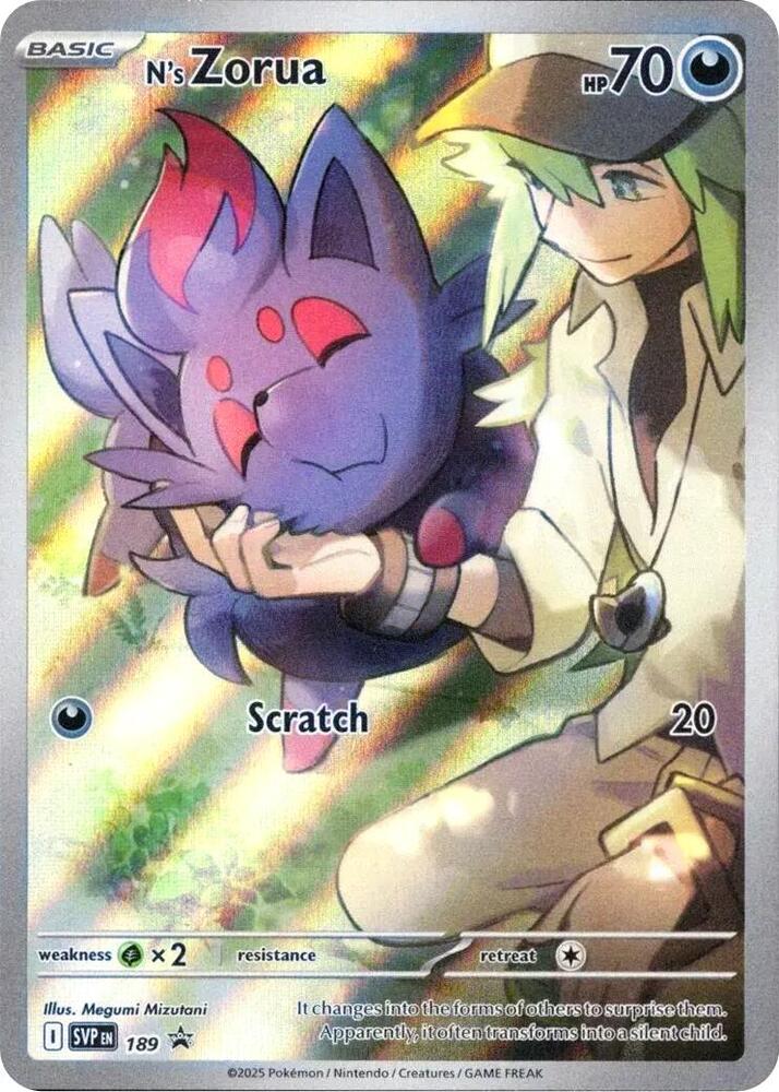 N's Zorua - 189, SV: Scarlet & Violet Promo Cards 189