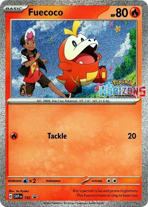 Fuecoco - 192, SV: Scarlet & Violet Promo Cards 192