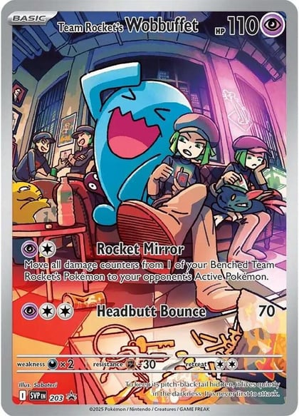 Team Rocket's Wobbuffet, SV: Scarlet & Violet Promo Cards 203