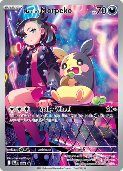 Marnie’s Morpeko, SV: Scarlet & Violet Promo Cards 206