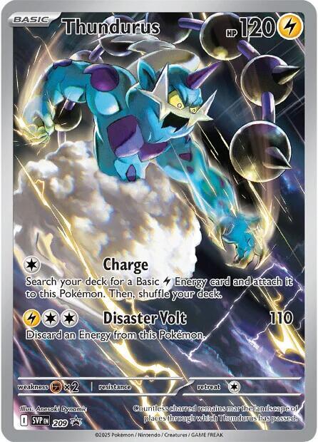 Thundurus - 209, SV: Scarlet & Violet Promo Cards 209