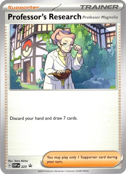 Professor's Research [Professor Magnolia] - 223, SV: Scarlet & Violet Promo Cards 223