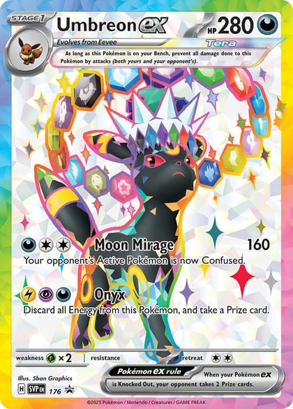Umbreon ex - 176, SV: Scarlet & Violet Promo Cards SVP 176