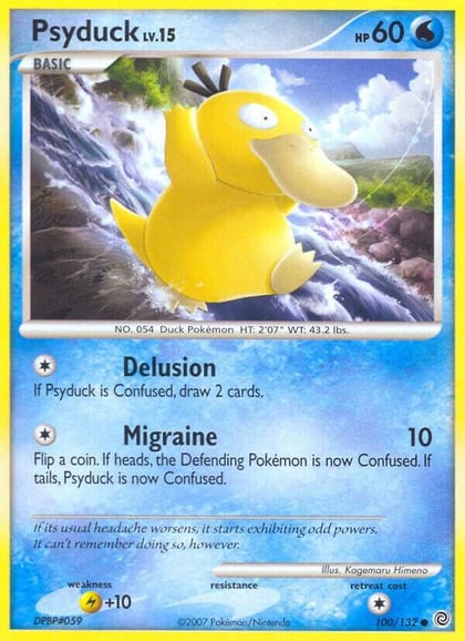Psyduck, Secret Wonders 100/132