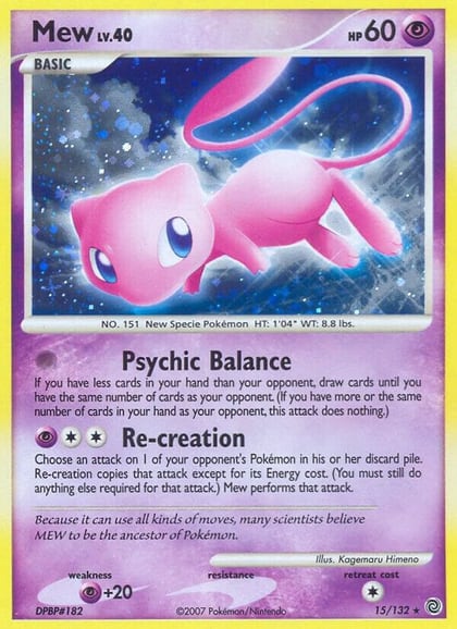Mew, Secret Wonders 15/132