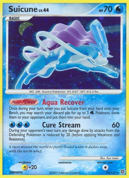 Suicune, Secret Wonders 19/132