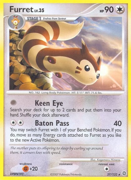 Furret, Secret Wonders 27/132
