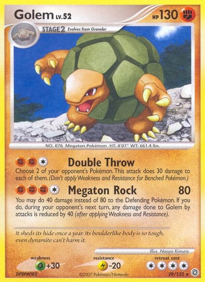 Golem, Secret Wonders 29/132