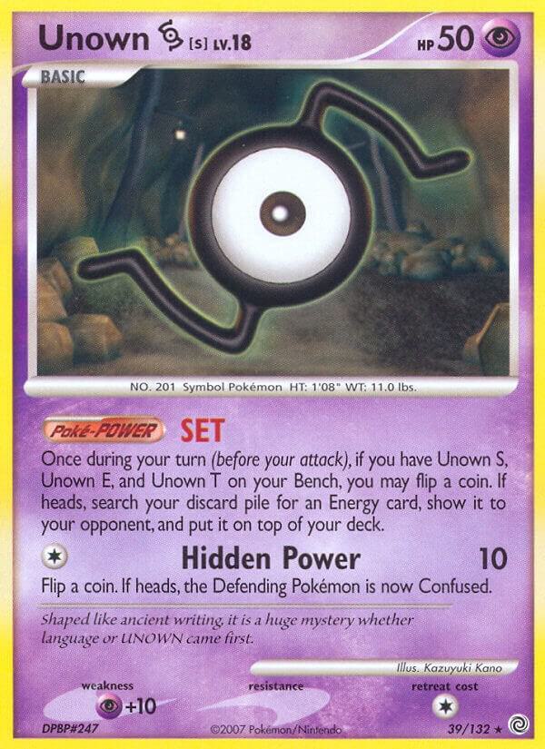 Unown [S], Secret Wonders 39/132