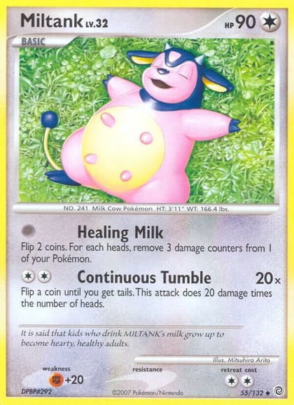 Miltank, Secret Wonders 55/132