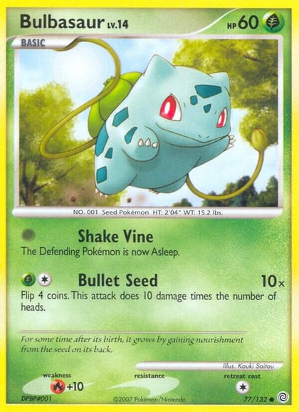 Bulbasaur, Secret Wonders 77/132
