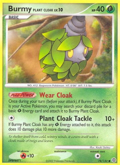 Burmy Plant Cloak, Secret Wonders 78/132