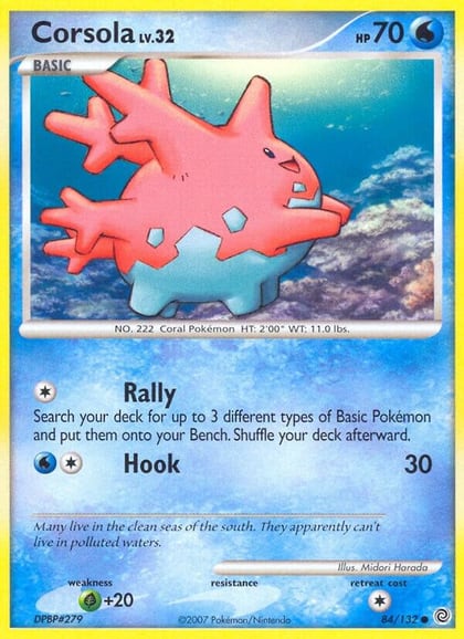 Corsola, Secret Wonders 84/132