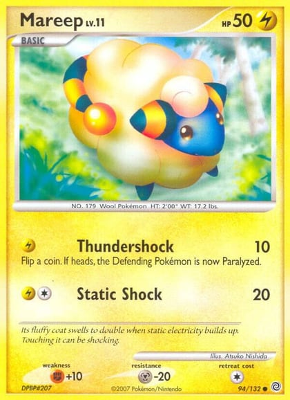 Mareep, Secret Wonders 94/132