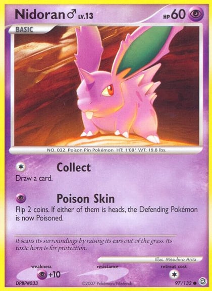 Nidoran M, Secret Wonders 97/132