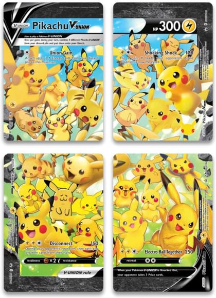 Pikachu V-Union [Set of 4], SWSH: Sword & Shield Promo Cards #251099