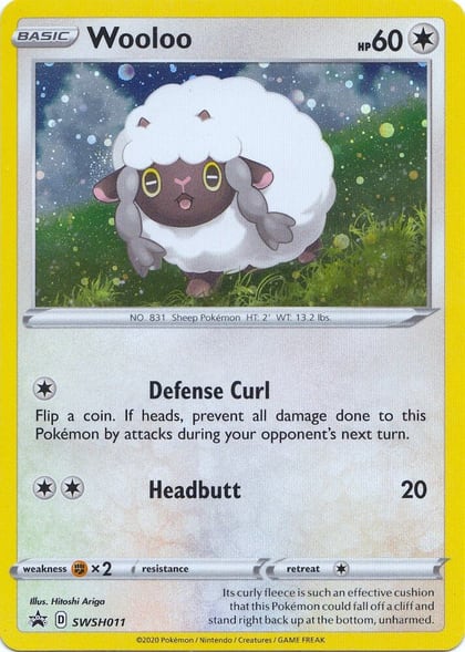 Wooloo - SWSH011, SWSH: Sword & Shield Promo Cards SWSH011