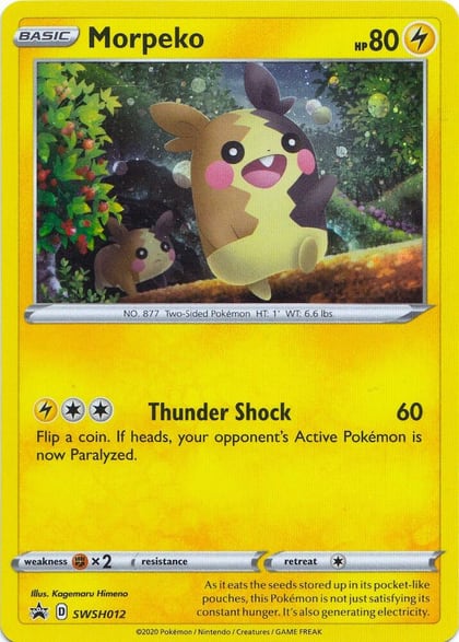 Morpeko - SWSH012, SWSH: Sword & Shield Promo Cards SWSH012