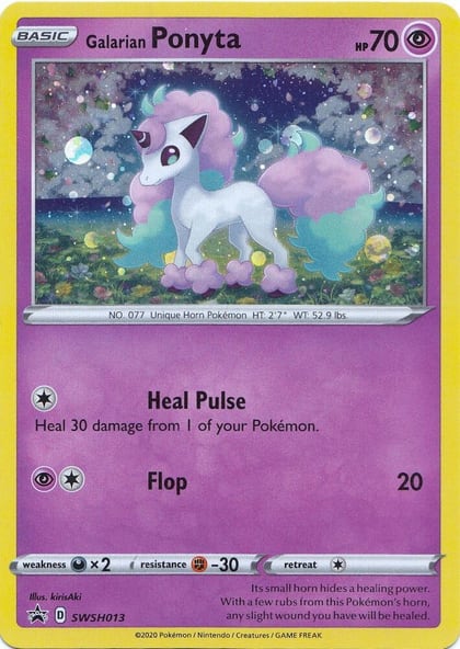 Galarian Ponyta - SWSH013, SWSH: Sword & Shield Promo Cards SWSH013