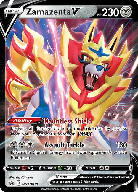 Zamazenta V - SWSH019, SWSH: Sword & Shield Promo Cards SWSH019