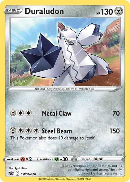 Duraludon - SWSH028, SWSH: Sword & Shield Promo Cards SWSH028