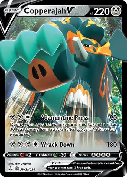 Copperajah V - SWSH030, SWSH: Sword & Shield Promo Cards SWSH030