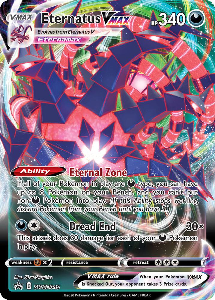 Eternatus VMAX - SWSH045, SWSH: Sword & Shield Promo Cards SWSH045