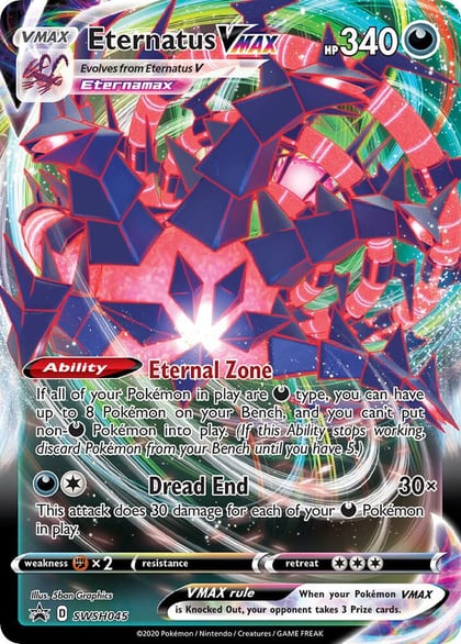Eternatus VMAX - SWSH045, SWSH: Sword & Shield Promo Cards SWSH045