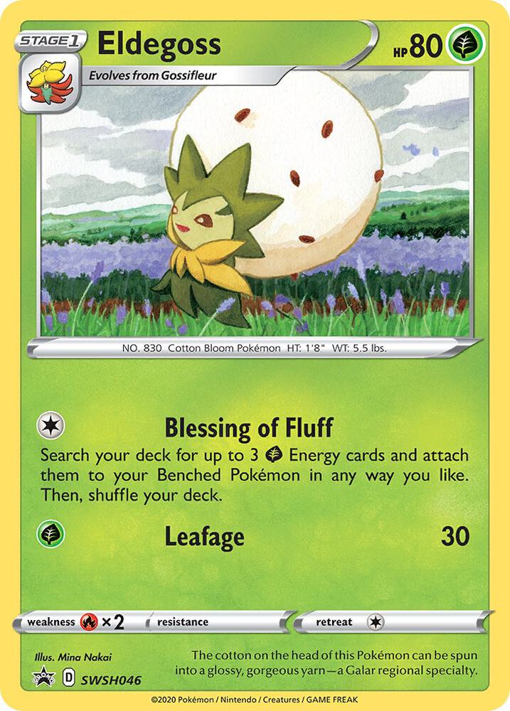 Eldegoss - SWSH046, SWSH: Sword & Shield Promo Cards SWSH046