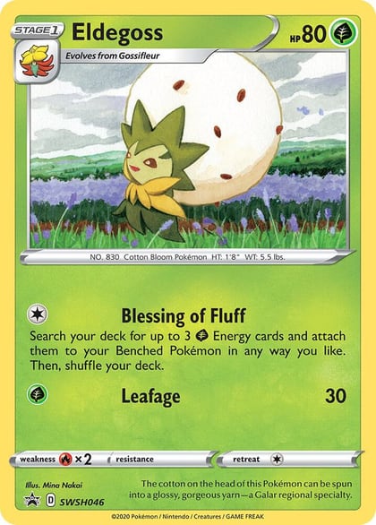 Eldegoss - SWSH046, SWSH: Sword & Shield Promo Cards SWSH046
