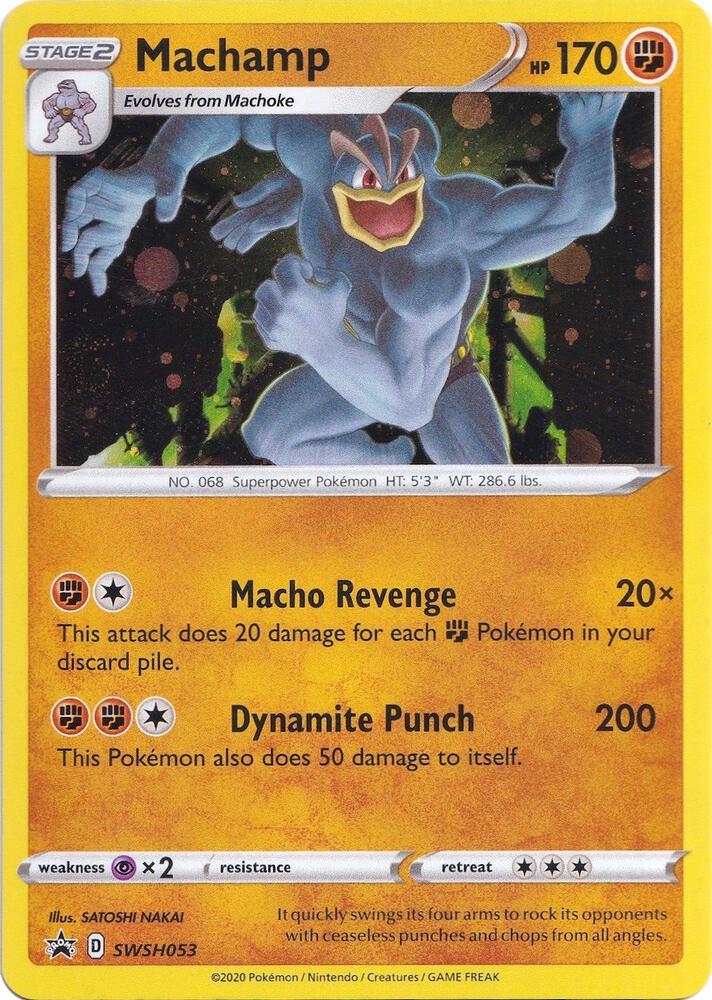 Machamp - SWSH053, SWSH: Sword & Shield Promo Cards SWSH053