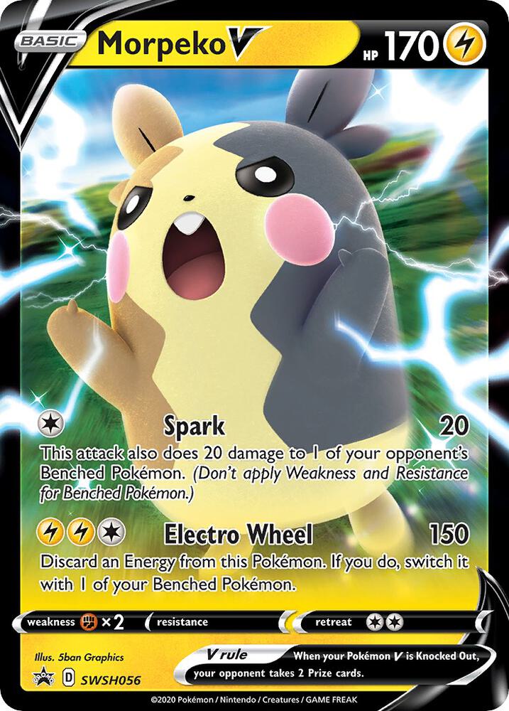 Morpeko V - SWSH056, SWSH: Sword & Shield Promo Cards SWSH056