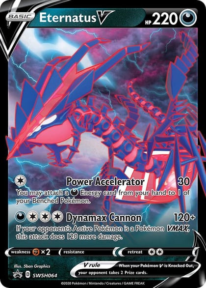 Eternatus V - SWSH064, SWSH: Sword & Shield Promo Cards SWSH064
