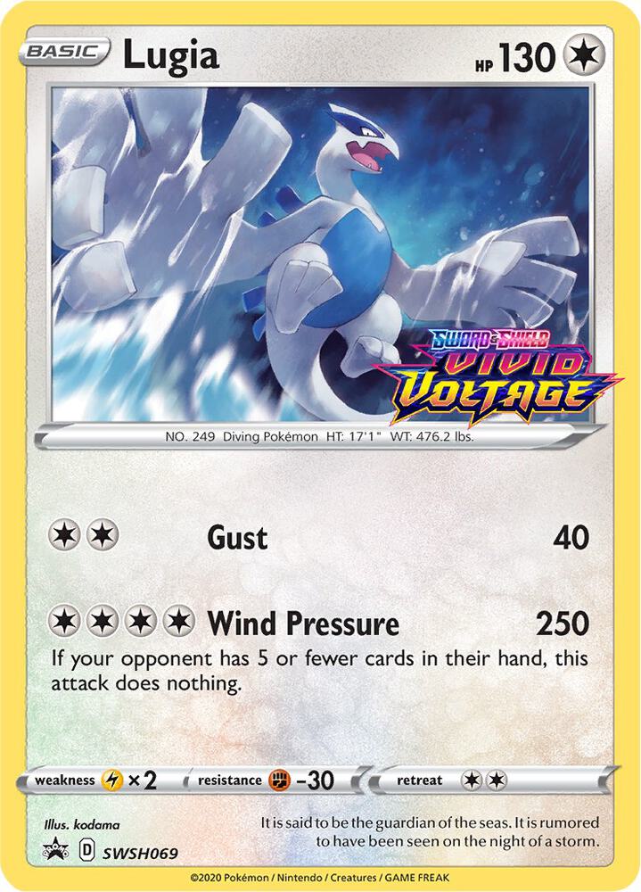 Lugia - SWSH069 (Prerelease), SWSH: Sword & Shield Promo Cards SWSH069