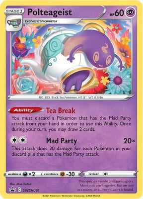 Polteageist - SWSH081, SWSH: Sword & Shield Promo Cards SWSH081