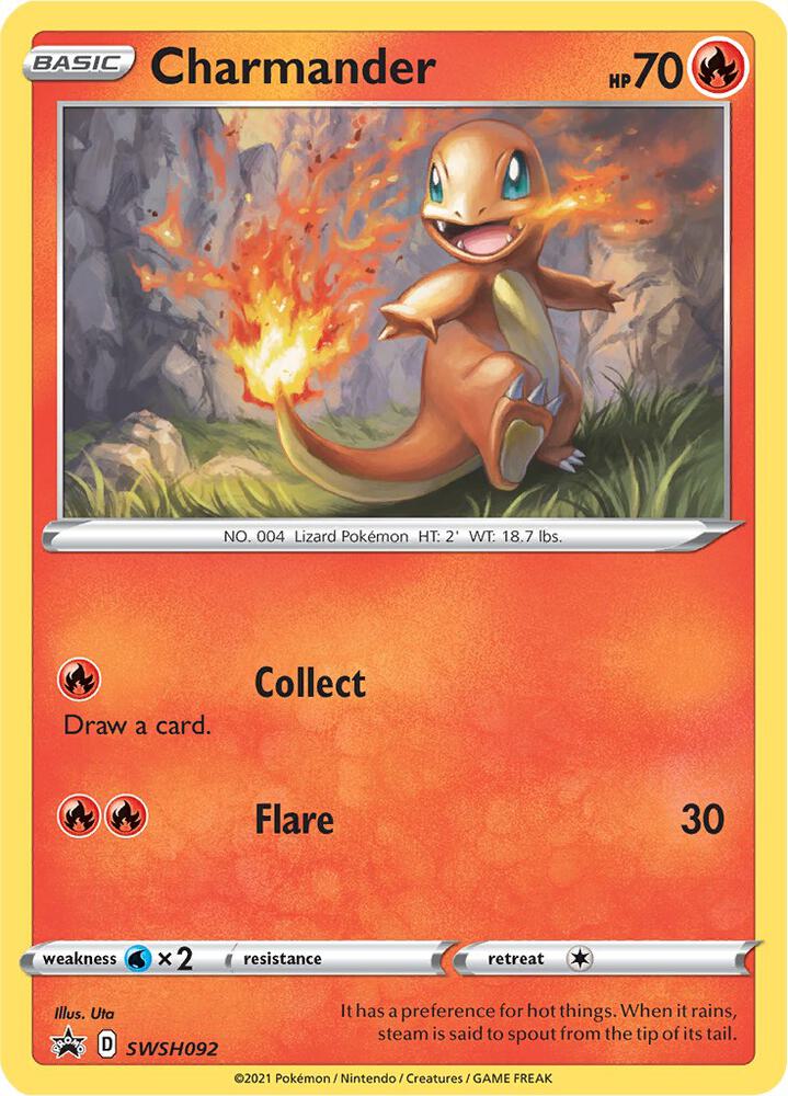 Charmander - SWSH092, SWSH: Sword & Shield Promo Cards SWSH092