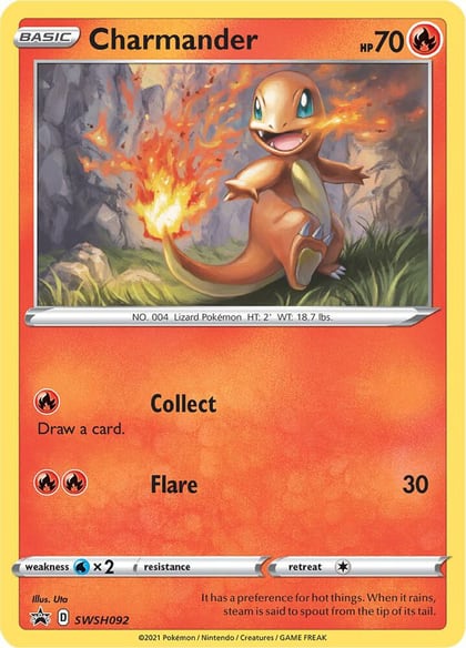 Charmander - SWSH092, SWSH: Sword & Shield Promo Cards SWSH092
