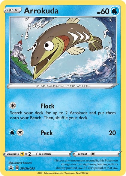 Arrokuda - SWSH093, SWSH: Sword & Shield Promo Cards SWSH093