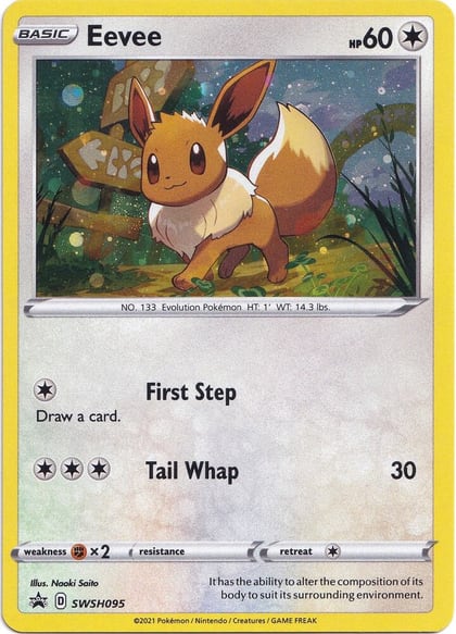 Eevee - SWSH095, SWSH: Sword & Shield Promo Cards SWSH095