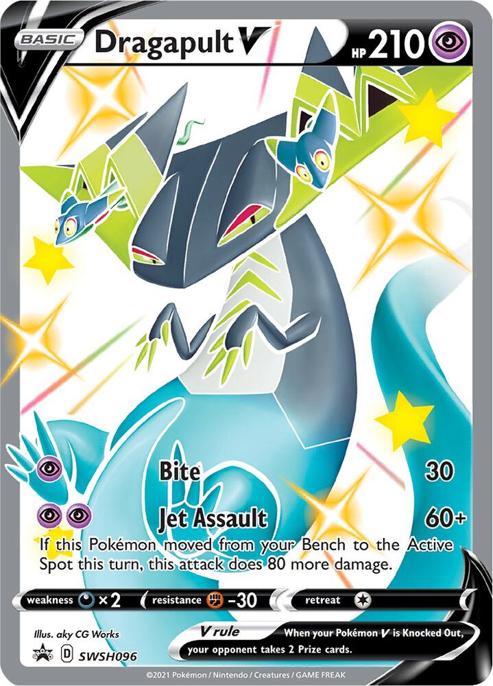 Dragapult V - SWSH096, SWSH: Sword & Shield Promo Cards SWSH096