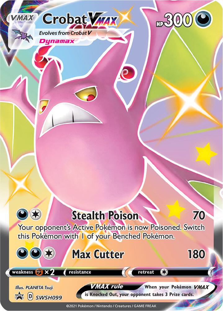 Crobat VMAX - SWSH099, SWSH: Sword & Shield Promo Cards SWSH099
