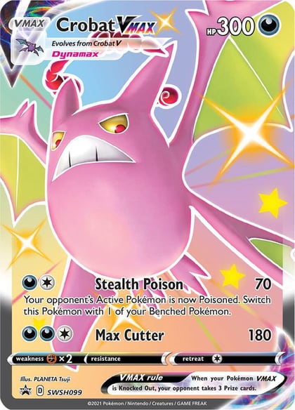 Crobat VMAX - SWSH099, SWSH: Sword & Shield Promo Cards SWSH099