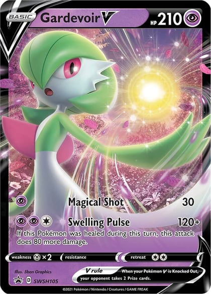 Gardevoir V - SWSH105, SWSH: Sword & Shield Promo Cards SWSH105