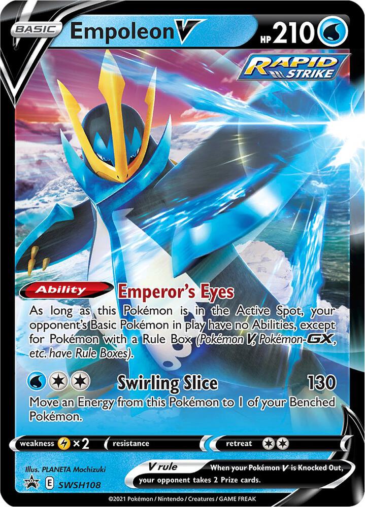 Empoleon V - SWSH108, SWSH: Sword & Shield Promo Cards SWSH108