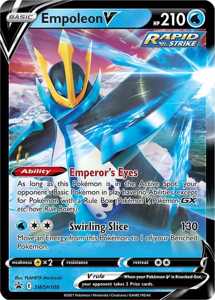 Empoleon V - SWSH108, SWSH: Sword & Shield Promo Cards SWSH108