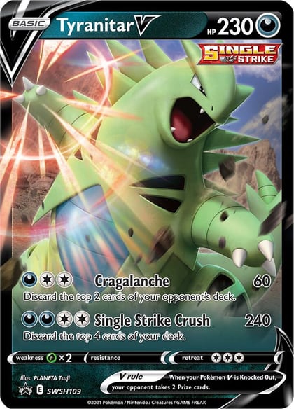Tyranitar V - SWSH109, SWSH: Sword & Shield Promo Cards SWSH109