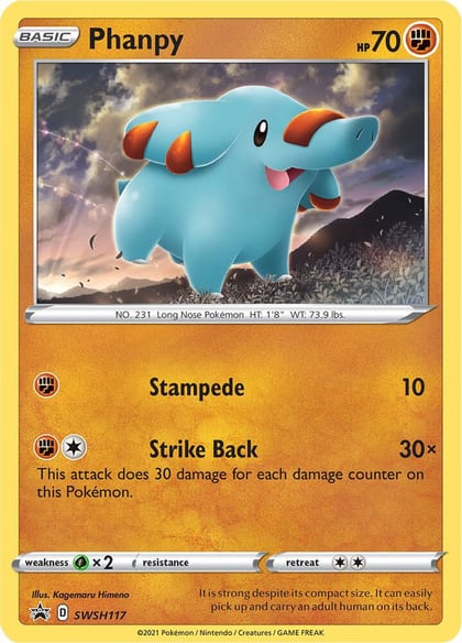 Phanpy - SWSH117, SWSH: Sword & Shield Promo Cards SWSH117