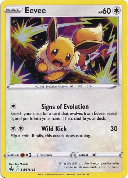 Eevee - SWSH118, SWSH: Sword & Shield Promo Cards SWSH118
