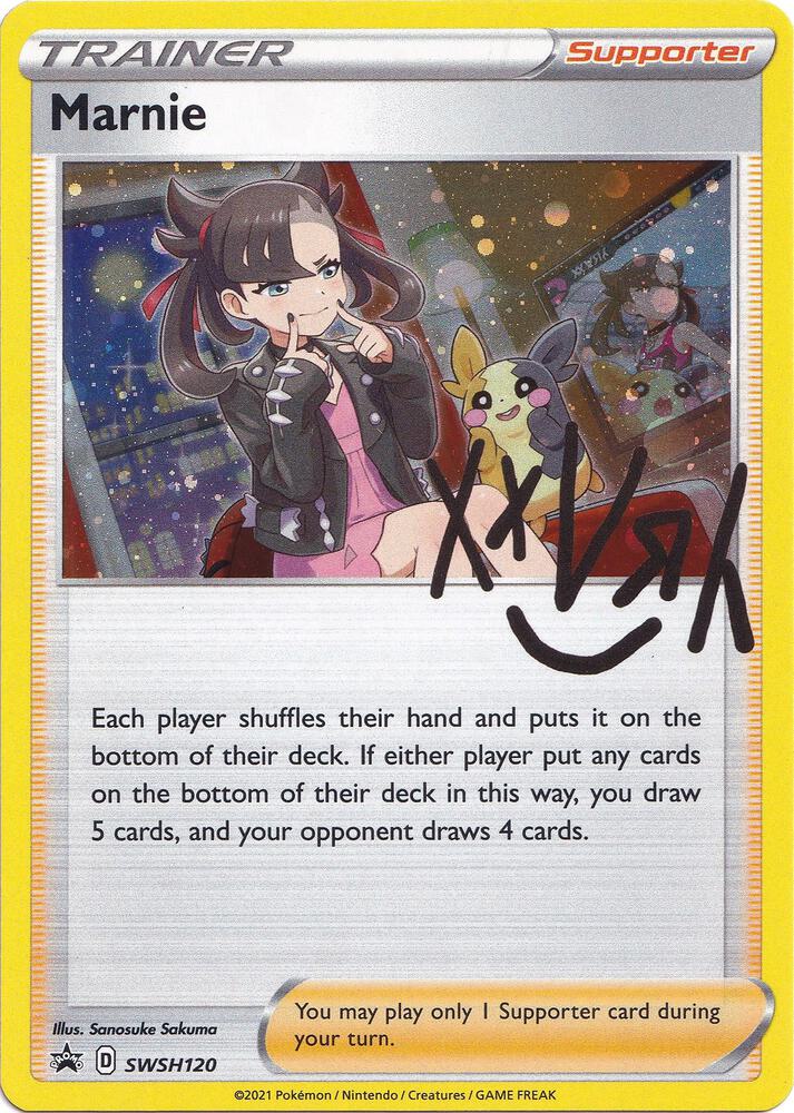 Marnie - SWSH120, SWSH: Sword & Shield Promo Cards SWSH120