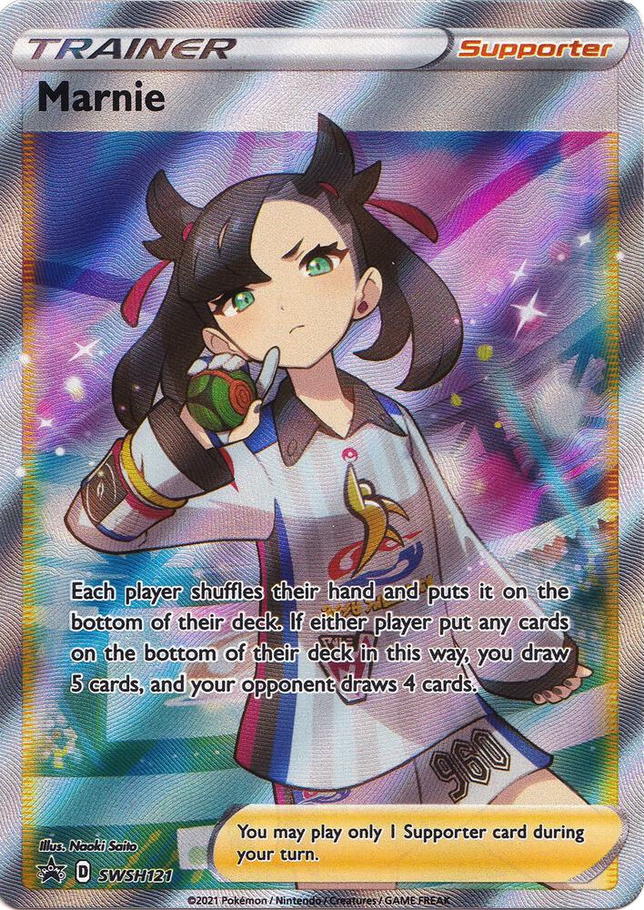 Marnie - SWSH121, SWSH: Sword & Shield Promo Cards SWSH121